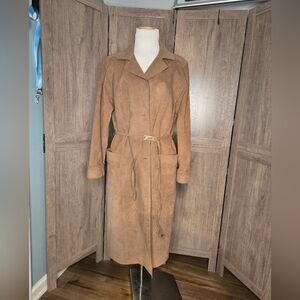 Alcantara Italian Trench Coat